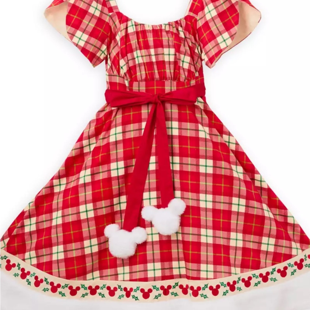 Woman’s Disney plaid Christmas dress